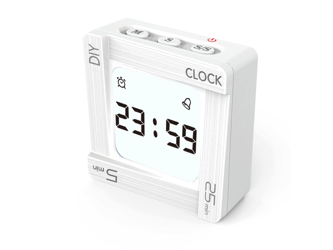Temporizador Rotativo LYYTUNG, com Alarme por Agitação, 5 e 25 Minutos