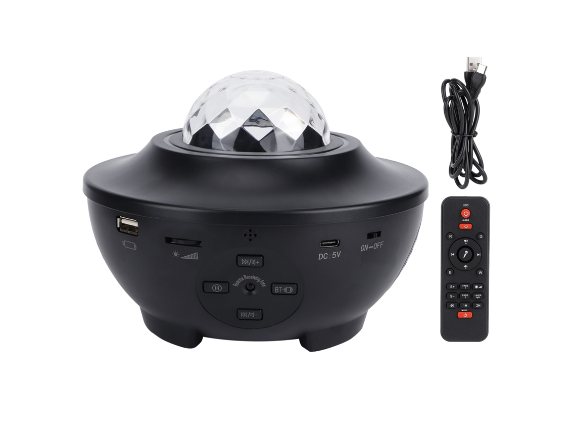 2026 projetor de Luz de Estrela Led com Controle Remoto e Bluetooth para Decoração de Quarto, Ktv e Bar