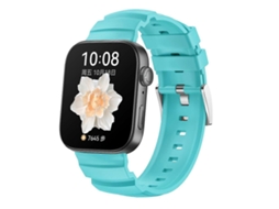 Pulseira De Silicone Com Fivela Prateada Para Huawei Watch Fit 4 Pro / Fit 4 / Fit 3