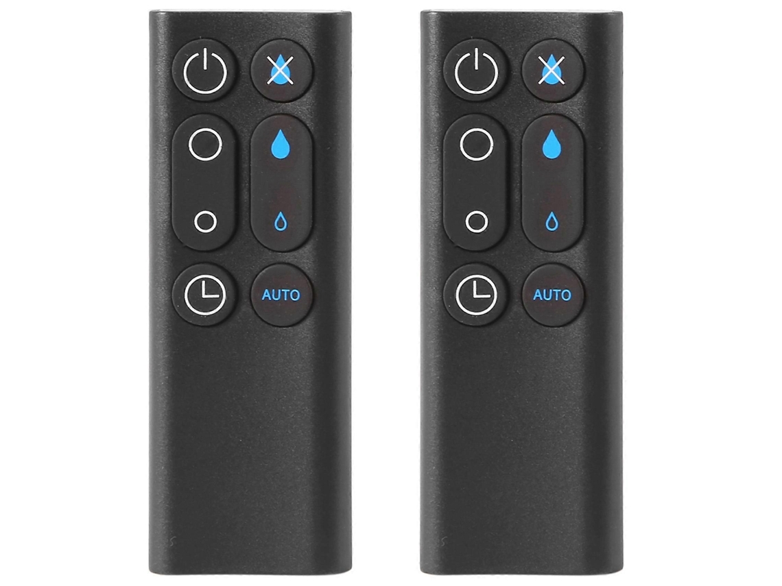 2 Controles Remotos De Substituição Para Umidificador, Ventilador E Purificador De Ar Am10, Pretos.