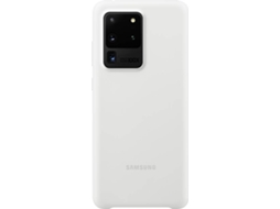 Capa SAMSUNG Galaxy S20 Ultra Silicone Branco | Worten.pt