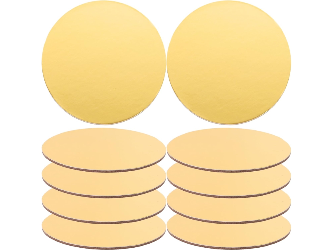 Bases Descartáveis ​​para Bolos, 20 Unidades, 10cm, Para Bolos Caseiros E Encontros Sociais