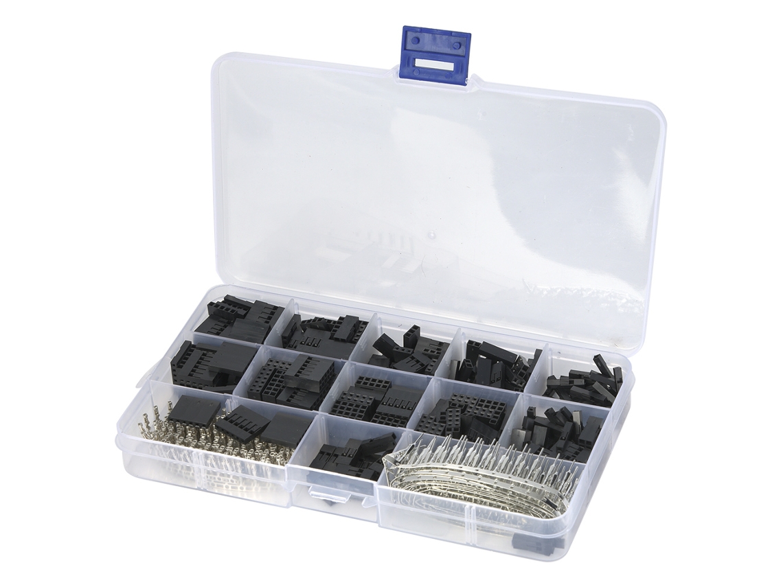 Kit 620 Pinos Conector Terminal Cabo Jumper