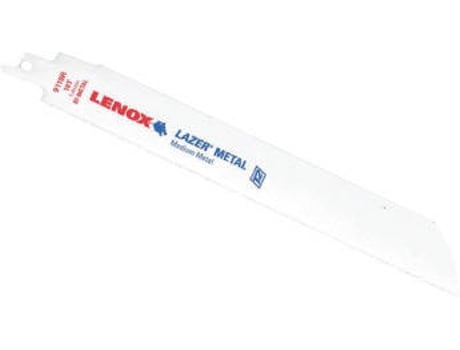Lâmina LENOX S De Lazer Bi-Metal Reciprocating (18Tpi 229x25x1.07 - Pack De5)