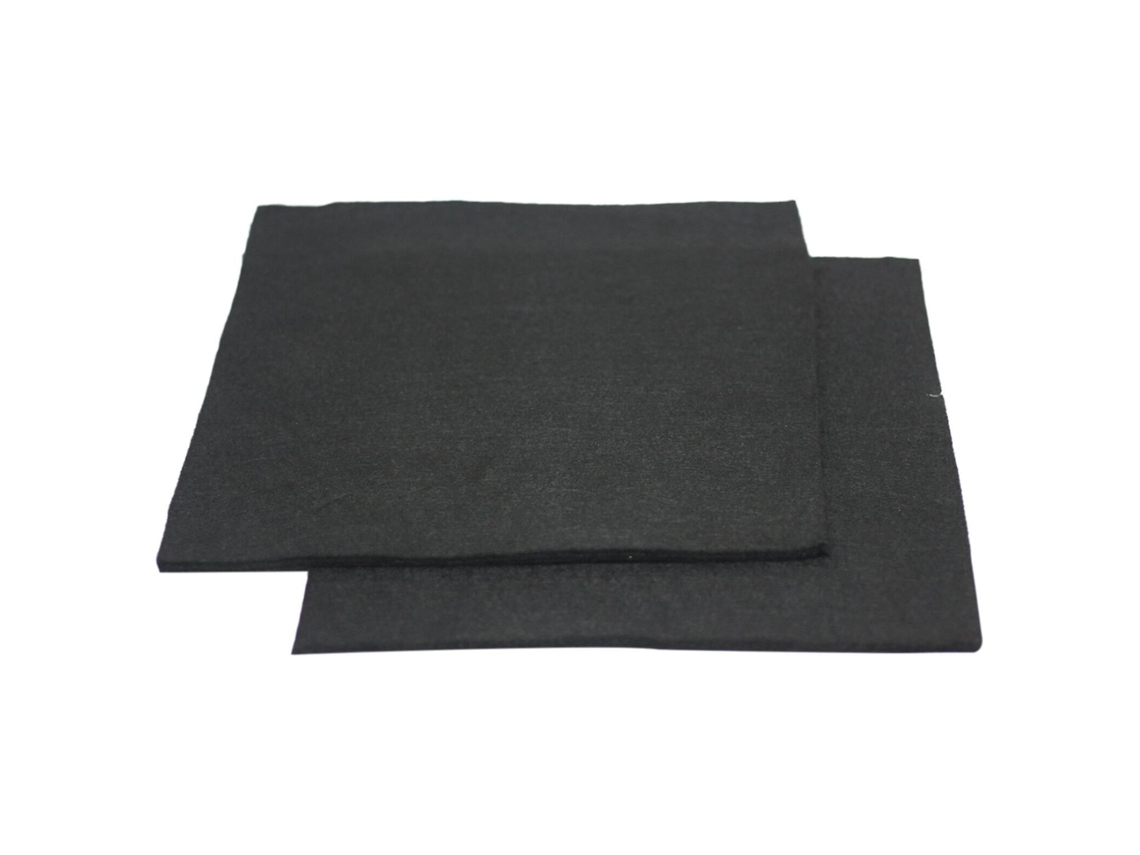 Manta Fibra Carbono Proteção Soldagem. Dissipador Calor Tubagem. Antiescória e Fogo 5x200x300mm.