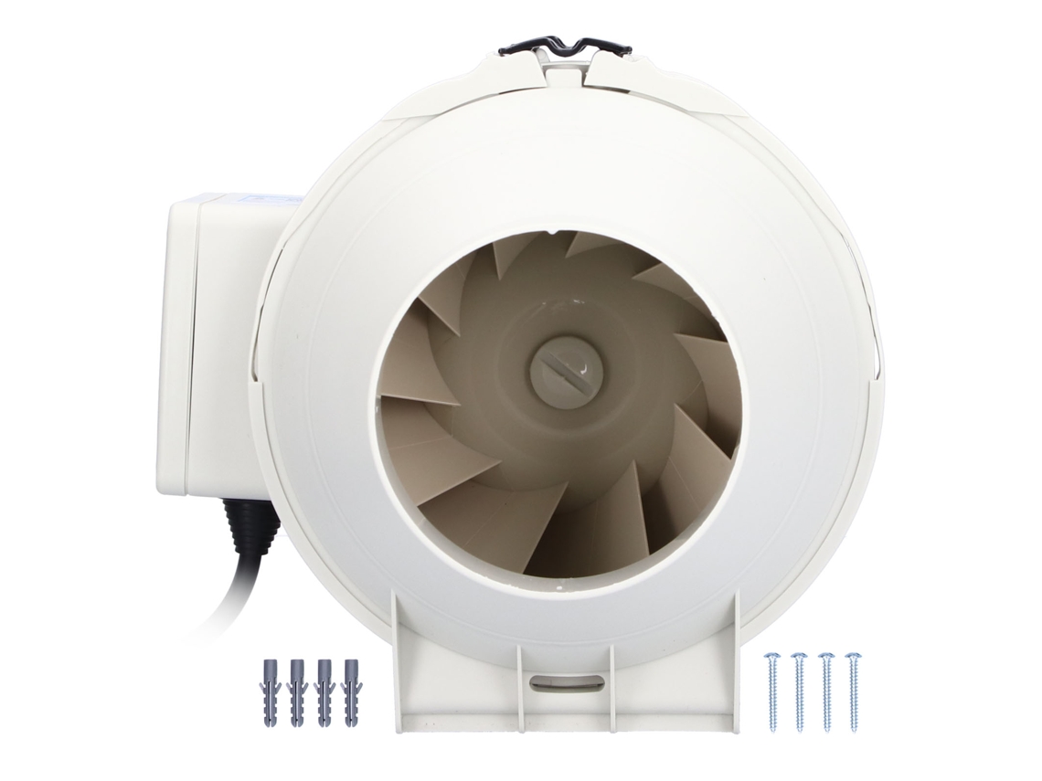 Ventilador Parede Baixo Ruído Banheiro Cozinha Worten
