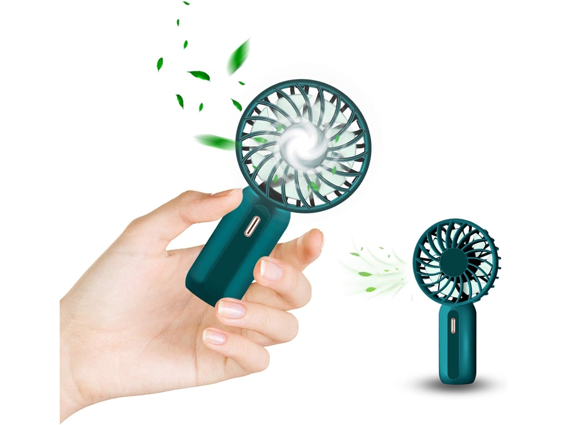 Mini Ventilador Portátil Verde AURUM