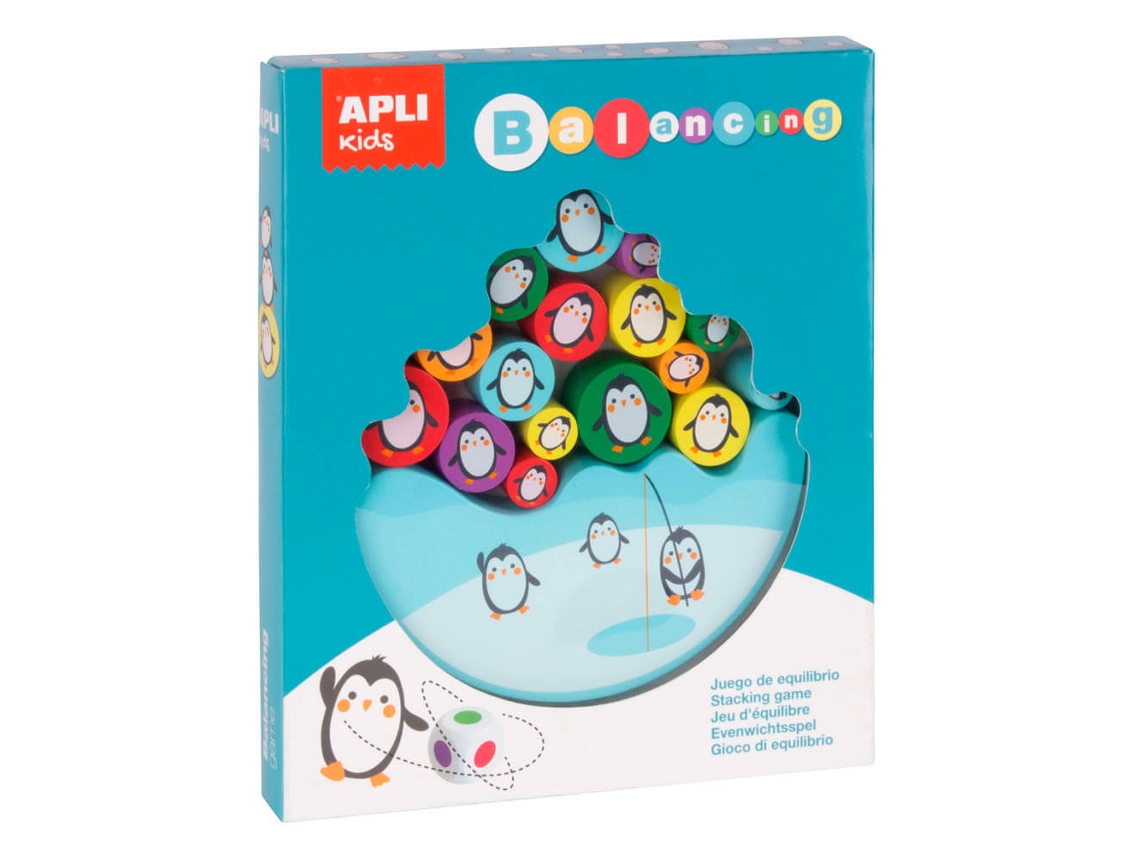 Puzzles APLI KIDS Juego de Equilibrio de Madera Apli Kids (16 peças)