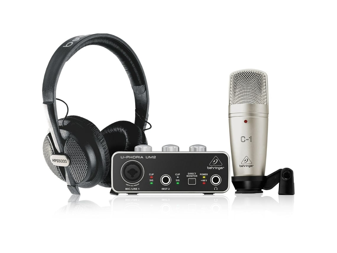 Interface de Áudio BEHRINGER U-Phoria Studio