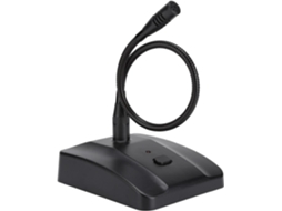 Microfone Capacitivo com Fio e Haste Flexível para Mesa, com Diretividade Otimizada. SFUSHOS