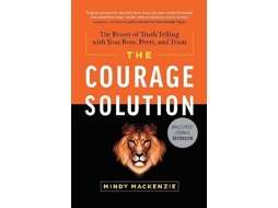 Livro courage solution de mindy mackenzie (inglês)