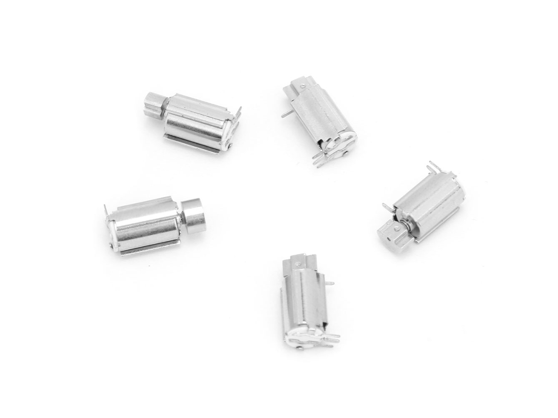 5 Peças Motor Vibratório Micro Sem Núcleo 18500 Rpm Para Equipamentos De Detecção Portáteis