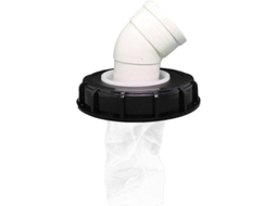 Tampa Filtro Ibc Para Tanque De Chuva Lavável Nylon 163mm/245mm Resistente Química