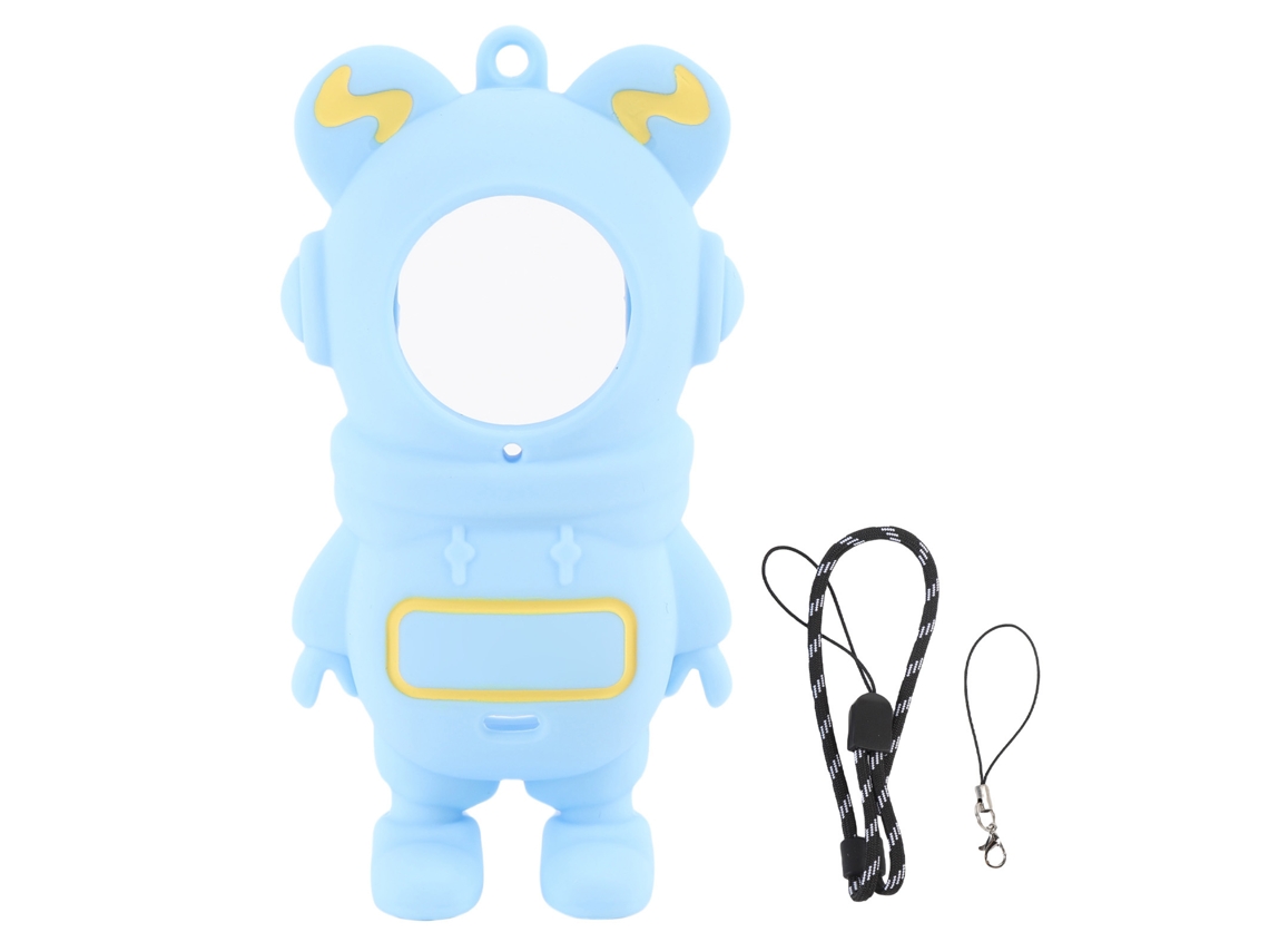 Silicone Case For Go 3s Camera Spaceman Protective Cover Camera Accessories Protector Case Lens Sleeve Blue LAXISCREED