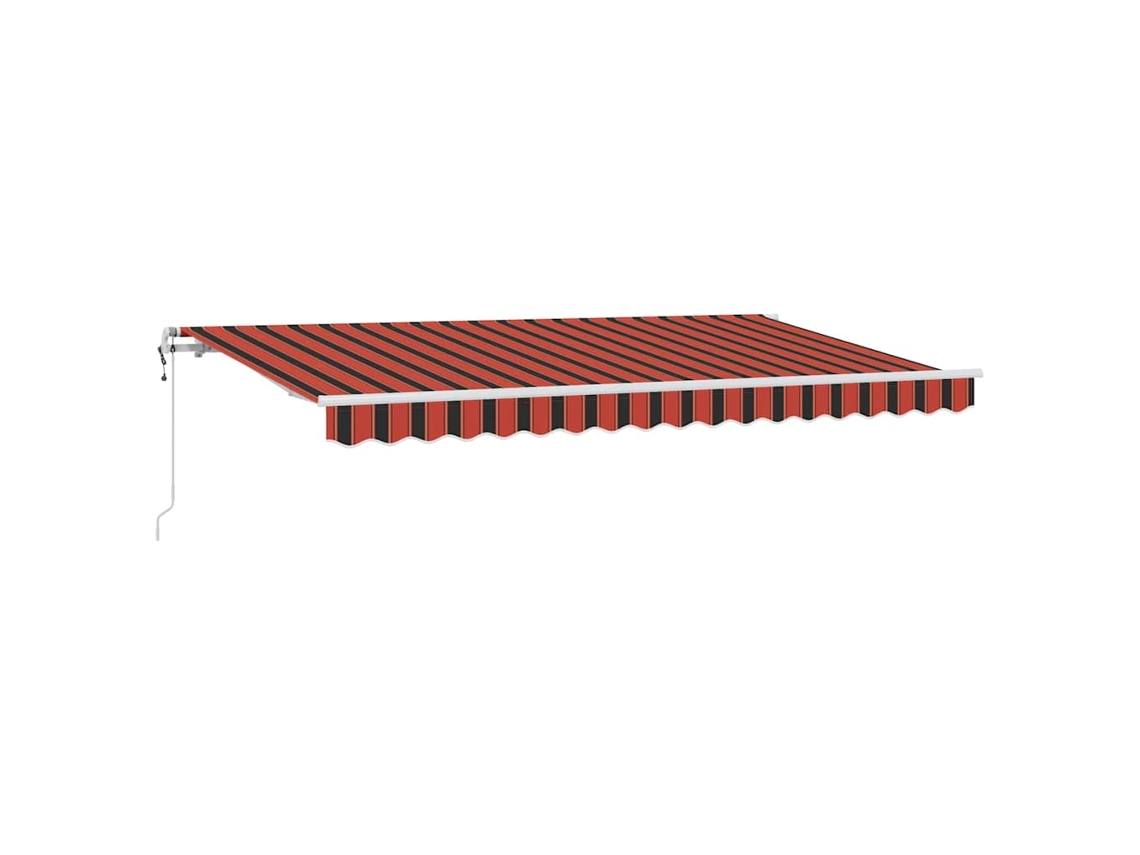 Toldo Retrátil Vidaxl Multicolorido Poliéster