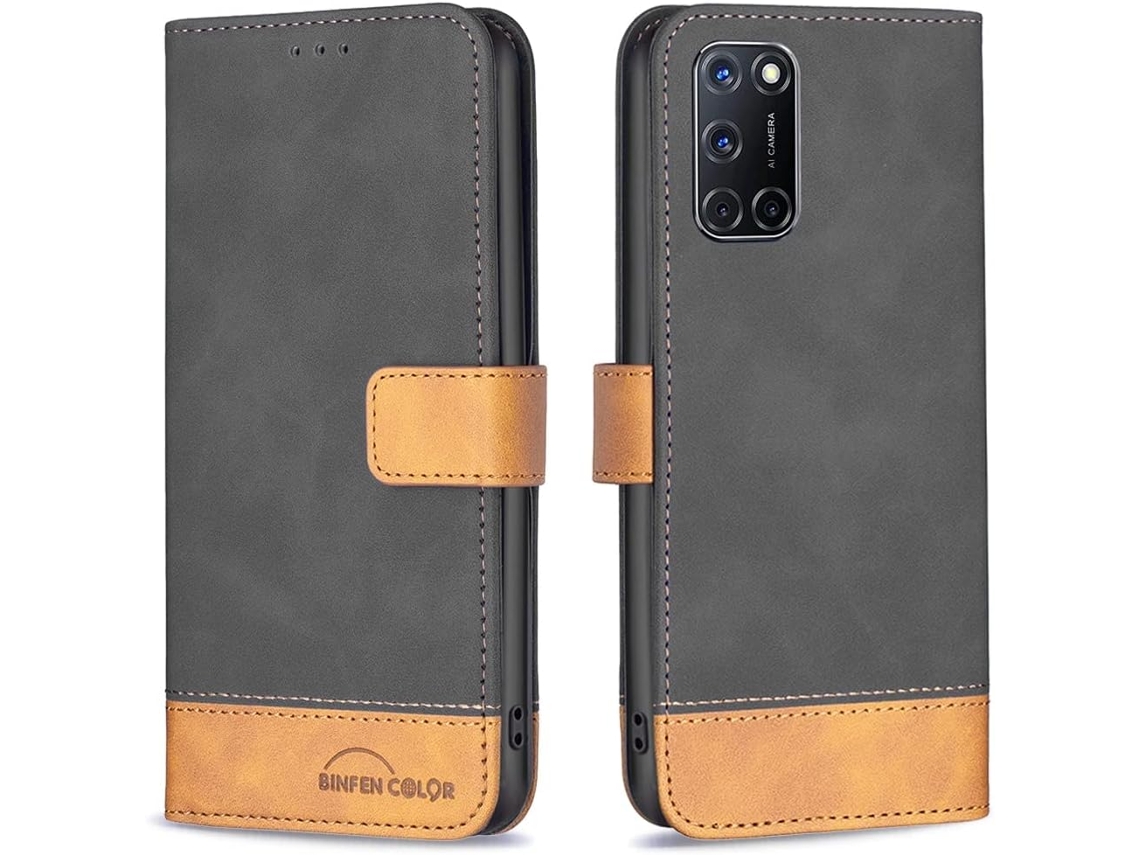 Capa Fólio Tipo Smartphone Proteção para Oppo Oppo A72 HONGWE. Magnética