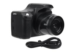 2026 câmara Digital com Tela Lcd de 3.0 Polegadas, Zoom 18x, Hd Slr, Gravador de Vídeo e Câmera de Vídeo