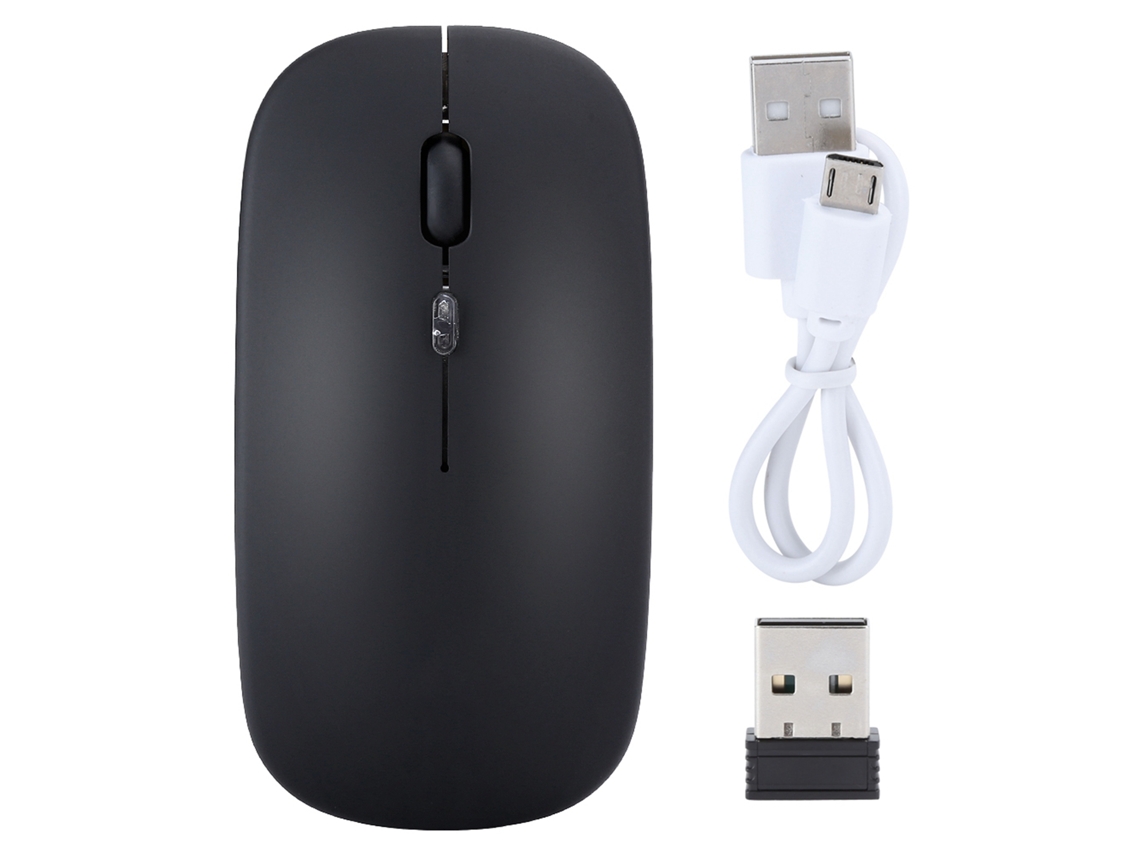 Ratón Inalámbrico Con Luces de Colores, Módulo Dual, Bluetooth 5.1, 2.4g, Recargable T18