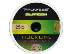 Linha de Pesca de monofilamento PROWESS Downforce Hooklink Super Soft Verde (20 m)