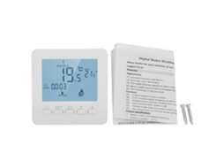Laxiscreed Termóstato Digital Programável Para Caldeira De Parede Com Ecrã Lcd | Controle De Temperatura