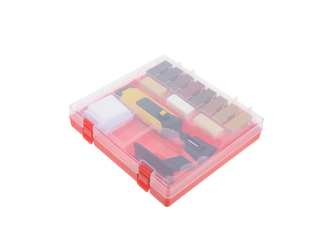 1 Conjunto De Ferramentas Para Reparo De Pisos De Madeira - Ideal Para Arranhões E Rachaduras