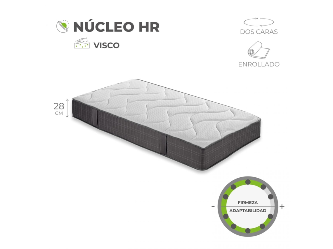 Colchão viscoelástico Core HR 90x190 cm