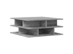 Mesa de Centro Derivados de Madeira Cinzento Sonoma MAISON EXCLUSIVE (70x70x29 cm)