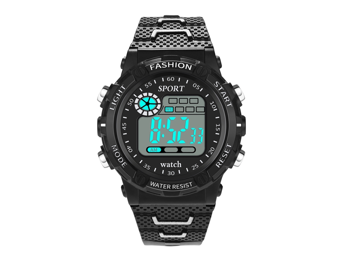 Reloj Electrónico Deportivo Led Para Hombre Estilo Casual Pulsera (blanco)