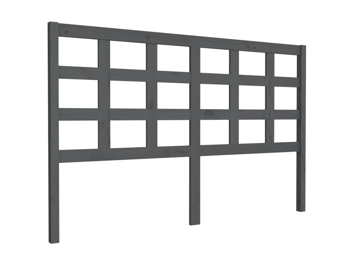 Bed Headboard, Bed Headboards Vidaxl Cinzeto Madeira De Pinho (156 X 100 Cm)