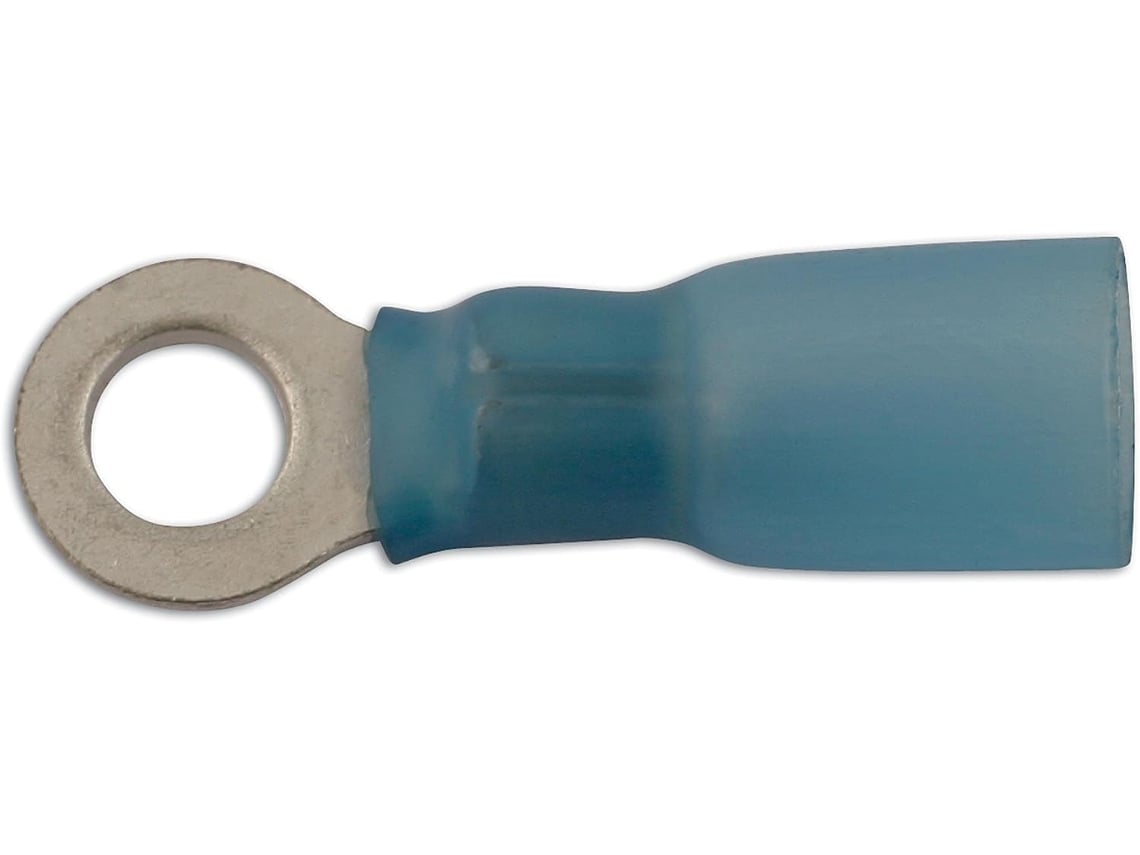 Terminal De Anel Termorretrátil Azul 30201, 5,0 Mm, 25 Peças