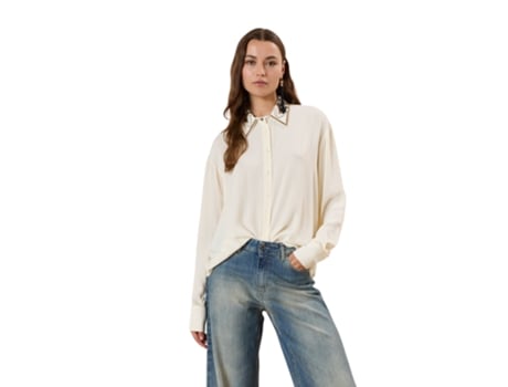 Blusa De Mulher Souvenir Viscose Branco (m)