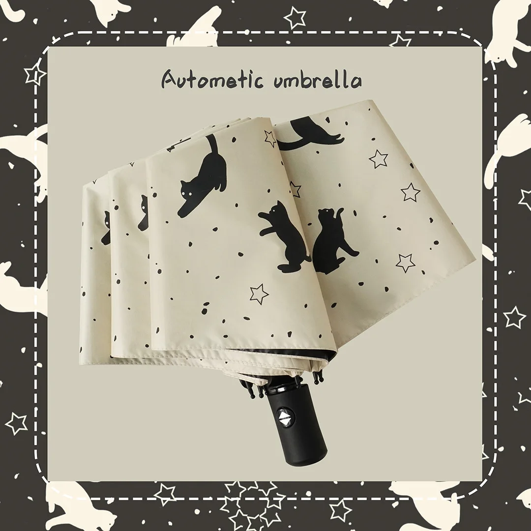 Guarda chuva MDUG Dobrável Manual, Proteção UPF 50+ e Pendurável