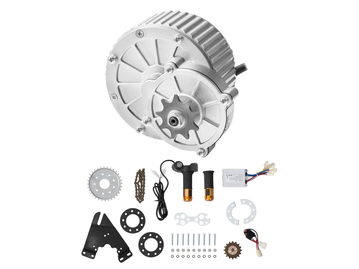 Kit de motor elétrico DC escovado VEVOR 450W 36V 117 x 112 x 129mm