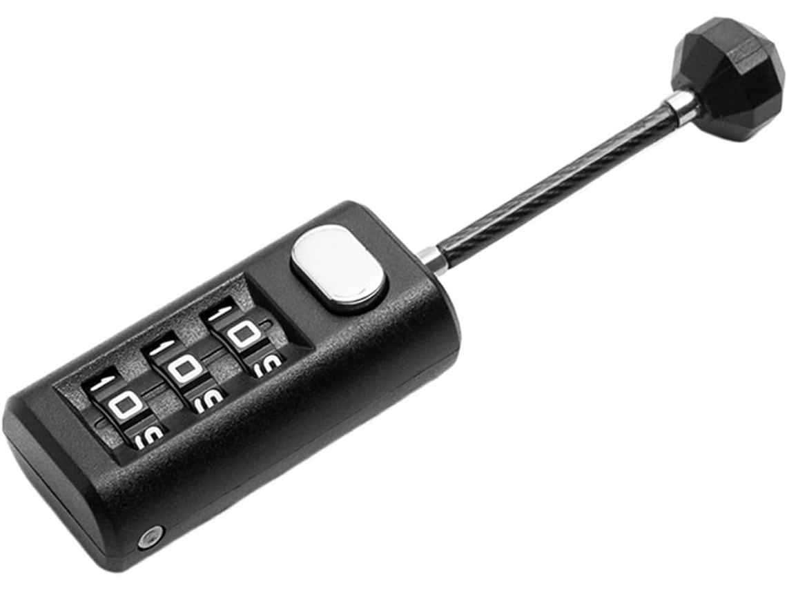 Cadeado Para Bagagem Com Combinação De 3 Dígitos Reconfigurável