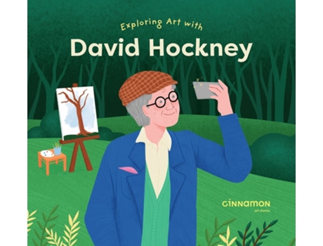 Livro Exploring Art With David Hockney De Cinnamon Art Publishing (inglês - Capa Dura)