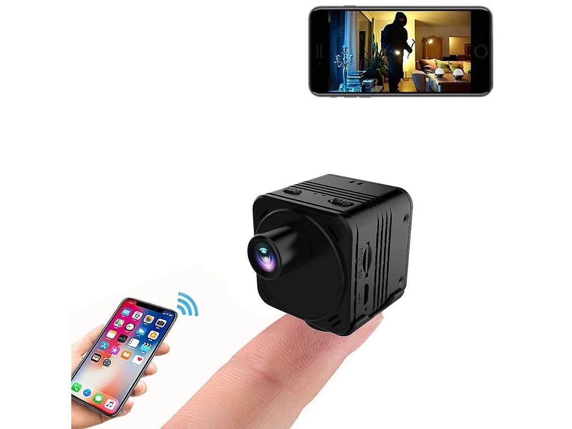 Mini Câmera Dv R89 Full Hd 1080p Com Wi-fi