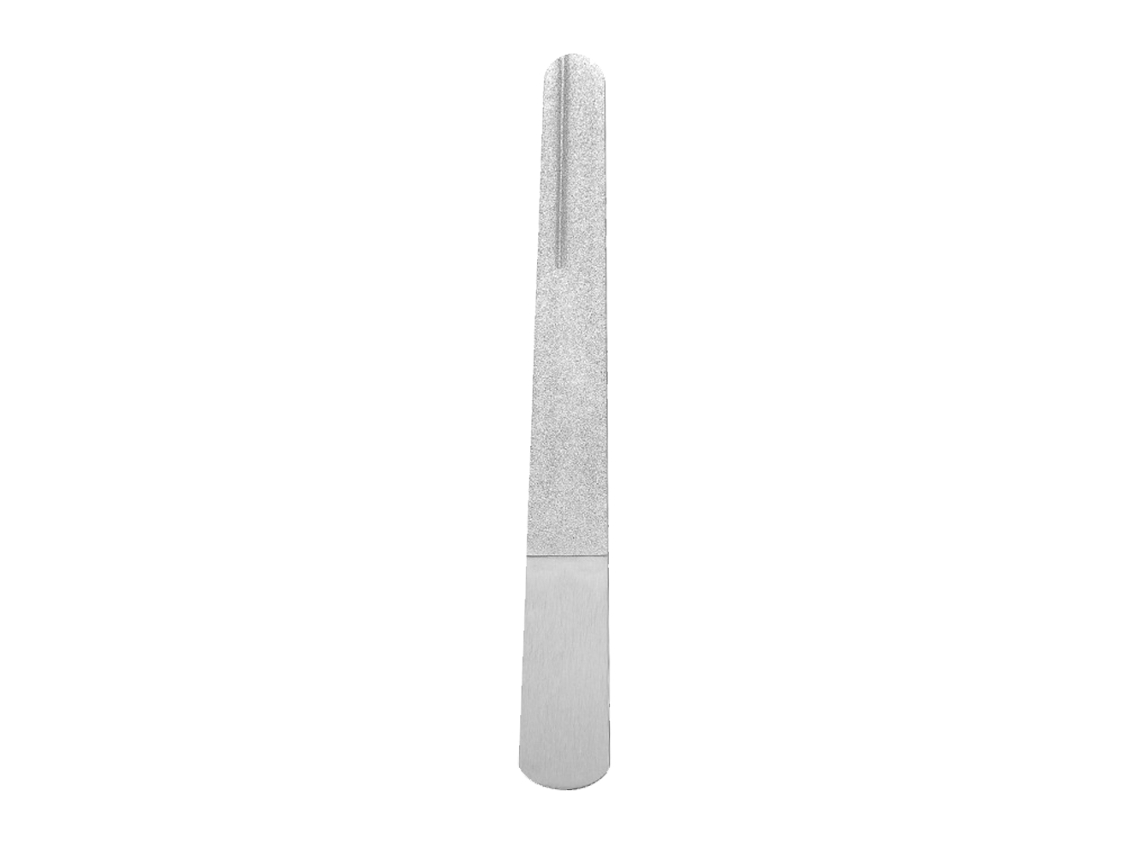 Aço Inoxidável Dupla Face Arquivo De Unhas Longo Sulco Manicure Tira De Polimento De Unhas Ferramenta De Manicure Estilo 3 ZMDECQNA