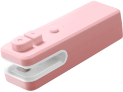 Mini Seladora Térmica Recarregável Usb Para Sacos De Lanches Pacote Com 2, Multicolorida A