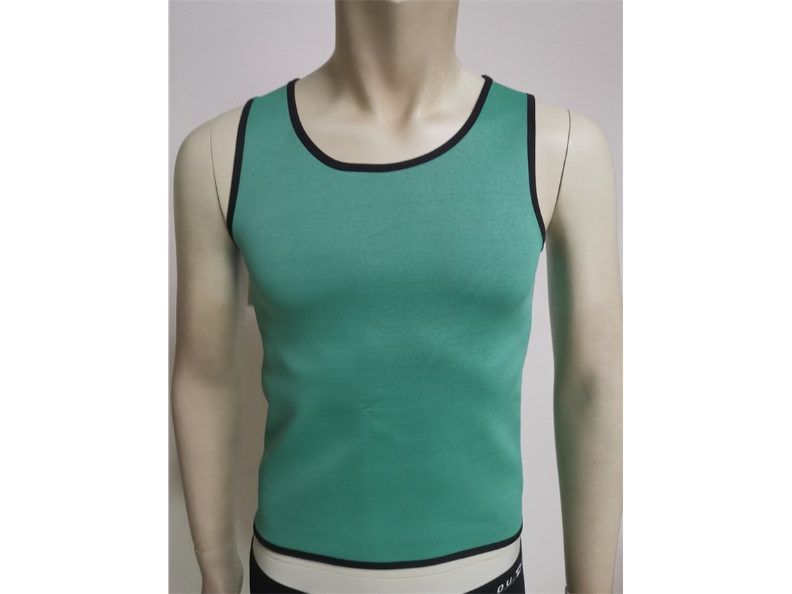 Top De Treino Efeito Sauna Turquesa 5xl*