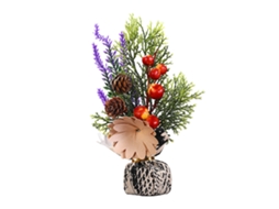 Decoração De Mesa Natalina Com Lavanda Artesanal Decorativa