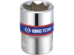 Chave de Caixa Quadrado Duplo KING TONY 1/4' 8 mm