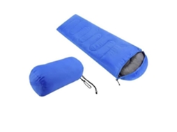 KIN Saco de dormir para acampamento ao ar livre Churrasco de acampamento selvagem - Azul 180 cm (L) x 75 cm (L) S/MARCA