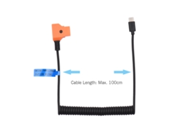 2026 cabo de Alimentação Usb c para D tap, Cabo de Energia Tipo C para D tap para Dispositivos Eletrônicos