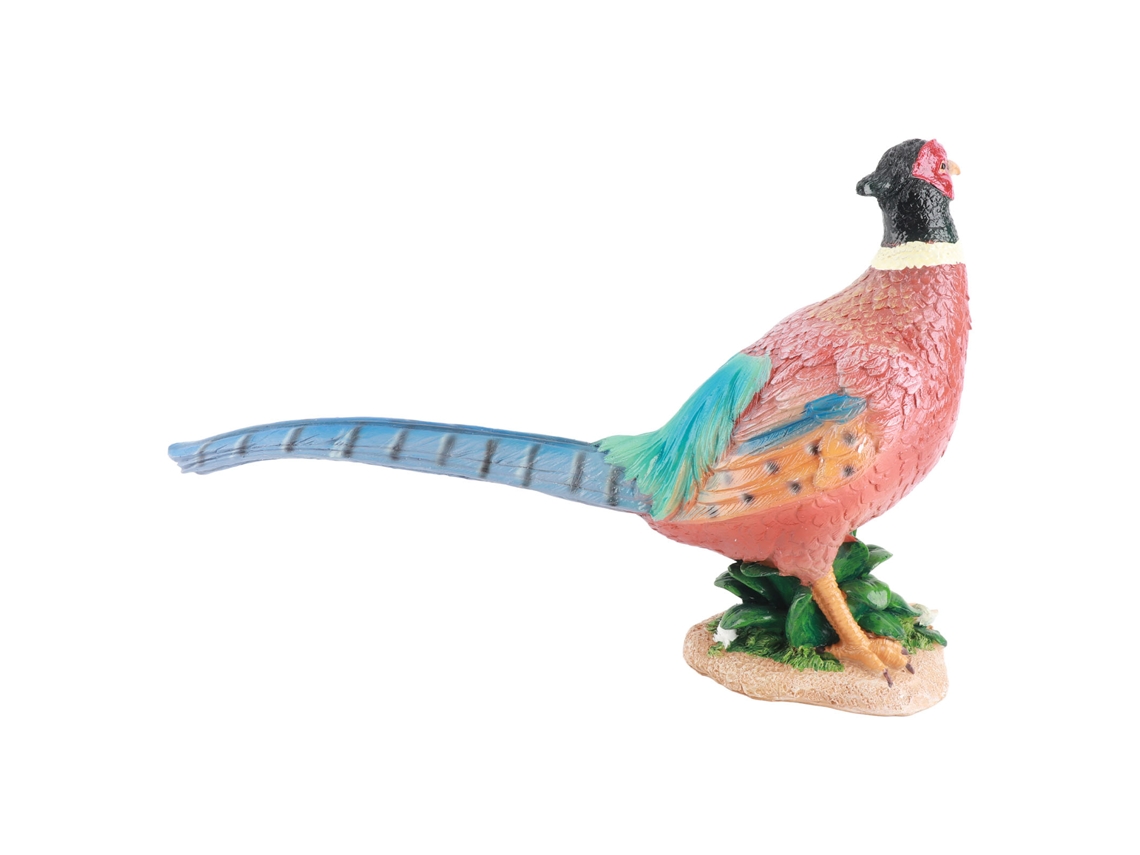 Decoração Jardim Faisão Resina Presente