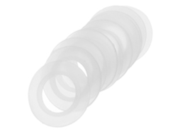 Conjunto De 10 Anéis Decorativos Silicone Para Vedação Ralos Pia E Banheiras, Resistentes À Deformação E Que Previnem