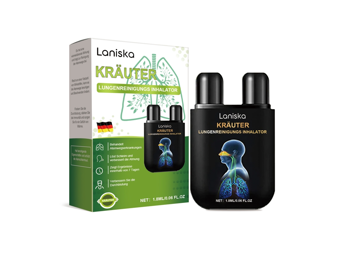 Inalador Natural Eficaz Limpeza Pulmonar