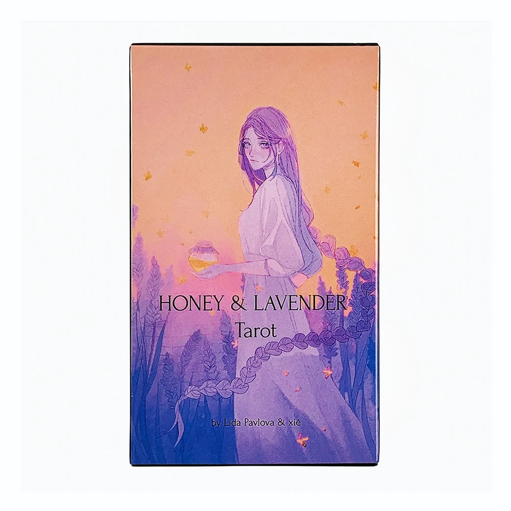Cartas De Tarô Lavanda Mel, Arte Mística