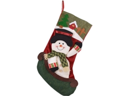 Calcetines De Navidad Talla Grande 50cm Con Diseño 3d De Muñeco De Nieve Para Decoración Y Regalos