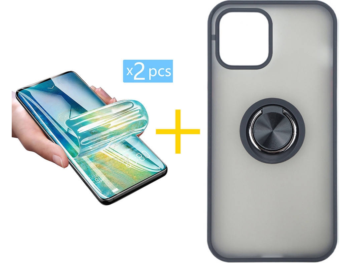 Capa + 2 Películas para iPhone 11 SKYHE Preto