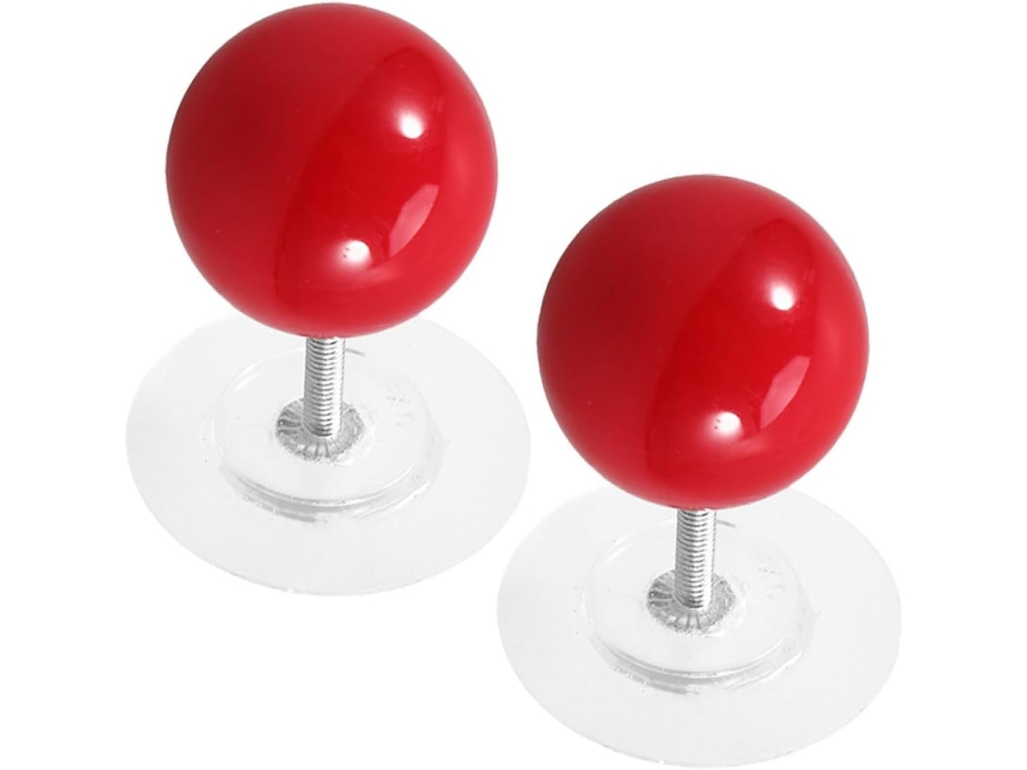 Holibanna Conjunto De 2-puxadores Criativos Para Móveis, Compactos, Em Plástico, Para Gavetas E Armários Design Moderno